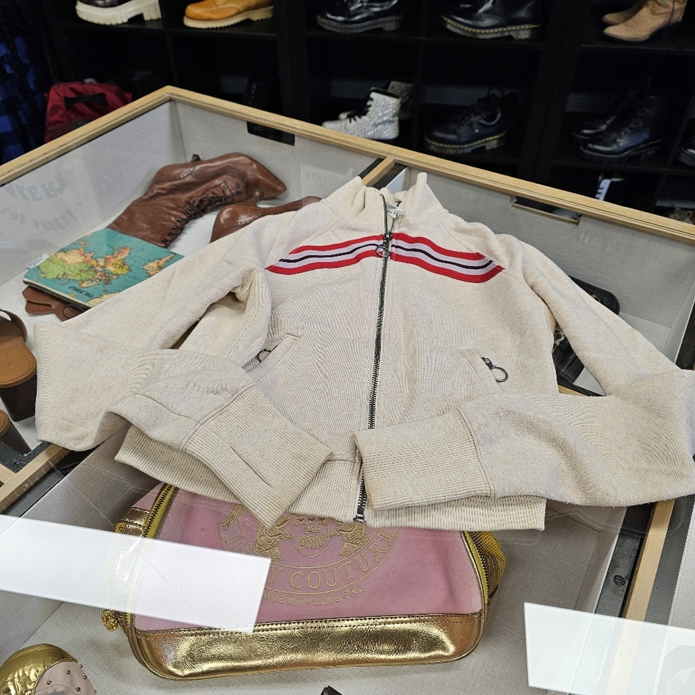 Stylish Free‎ People Movement Cream and Red Women's Tracksuit. Size XS - Picture 5 of 11